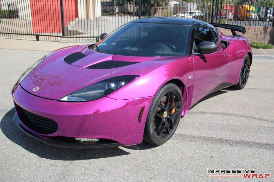 Lotus Evora Purple Chrome by Impressive Wrap 2016 года  (фото 12 из 26)
